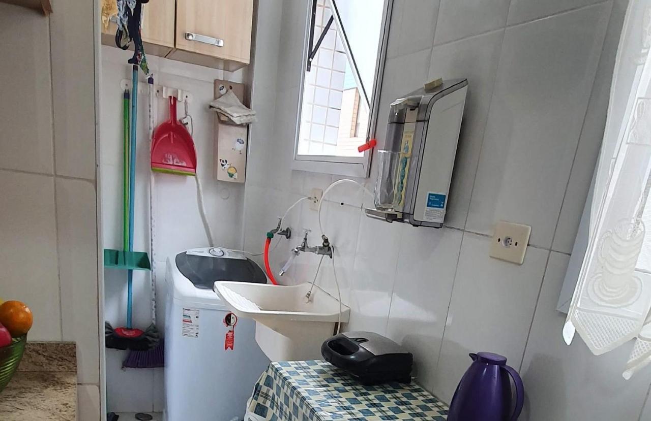 Apartamento Na Praia Praia Grande  Exteriör bild