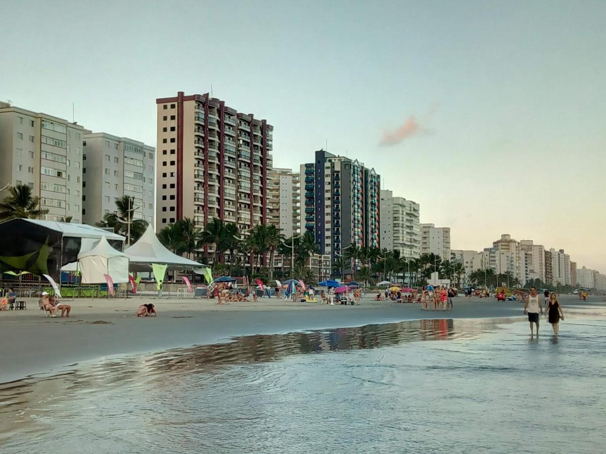 Apartamento Na Praia Praia Grande  Exteriör bild