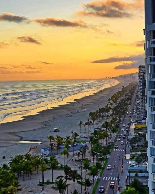 Apartamento Na Praia Praia Grande  Exteriör bild