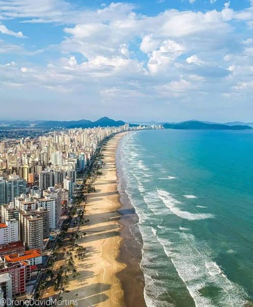 Apartamento Na Praia Praia Grande  Exteriör bild