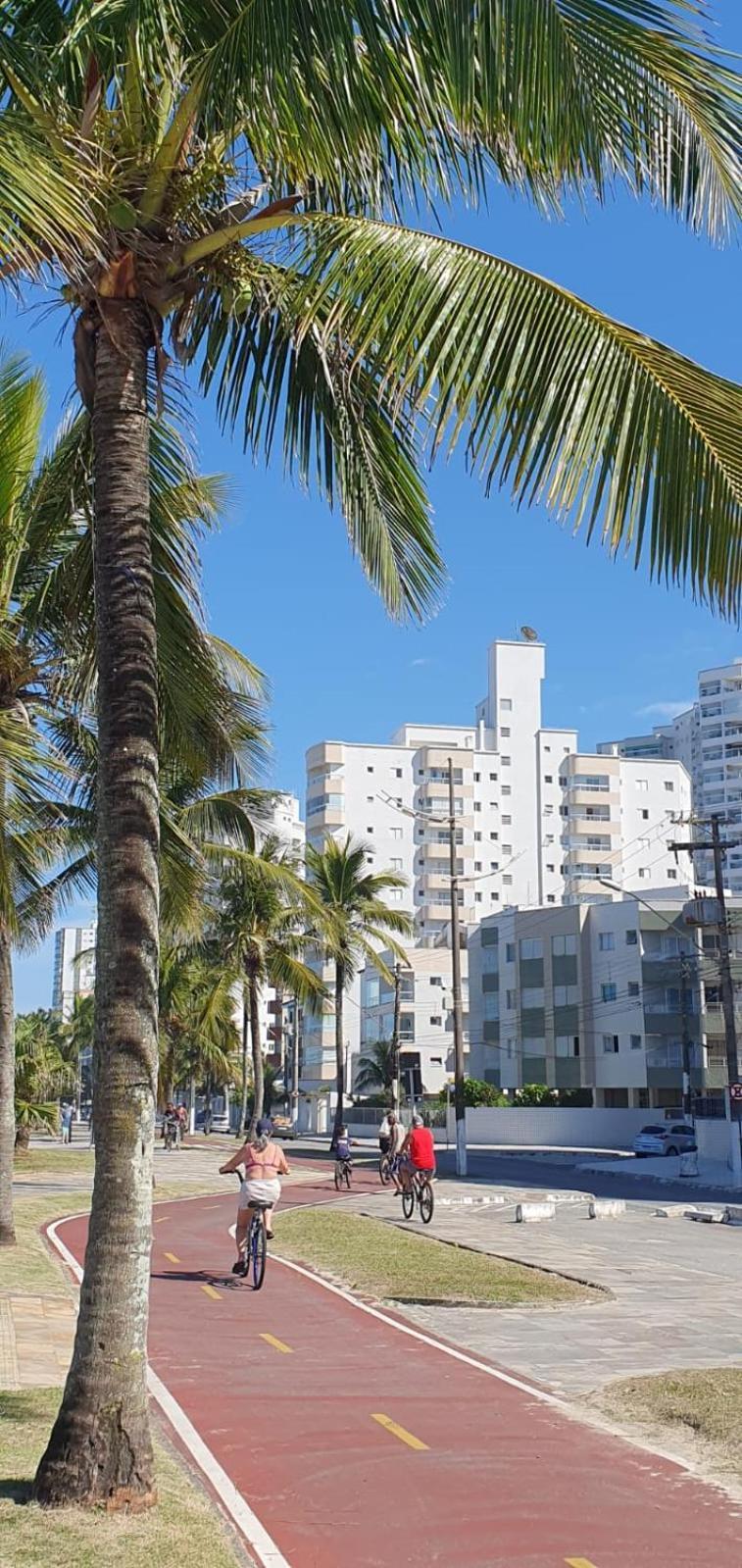 Apartamento Na Praia Praia Grande  Exteriör bild